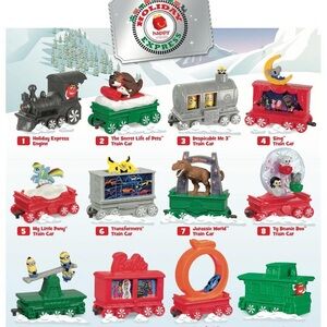 McDonald's Happy Meal Train Set - full set of 12